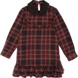 U.S. Polo Assn. Kız Çocuk Bordo Jean Elbise 50314580-VR177 - 9 - 10 Yaş