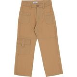 U.S. Polo Assn. Kız Çocuk Camel Kargo Kanvas Pantolon 50300869-VR015 - Camel - Altın - 3 - 4 Yaş - Dropsuz