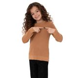 U.S. Polo Assn. Kız Çocuk Camel Kazak/Triko 50316842-VR015