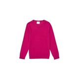 U.S. Polo Assn. Kız Çocuk Fuşya Kazak/triko 50288945-VR023, Pembe, 7-8 Yaş, FUSYA