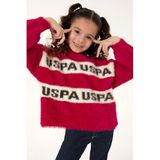 U.S. Polo Assn. Kız Çocuk Fuşya Kazak/Triko 50291645-VR023