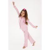U.s. Polo Assn. Kız Çocuk Fuşya Pijama Takım 50318940-VR023 - 8 Yaş