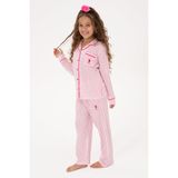U.S. Polo Assn. Kız Çocuk Fuşya Pijama Takım 50318940-VR023