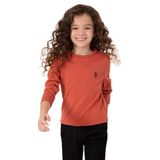 U.S. Polo Assn. Kız Çocuk Gül Kurusu Kazak/Triko 50316808-VR026