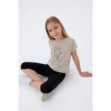 U.s. Polo Assn. Kız Çocuk Kahverengi Tayt Takım - 7 - 8 Yaş