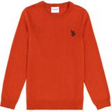 U.s. Polo Assn. Kız Çocuk Kiremit Kazak /triko 50293586-VR031