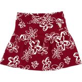 U.S. Polo Assn. Kız Çocuk Koyu Frambuaz Çiçek Desenli Örme Etek 50317971-VR104 - 8 - 9 Yaş