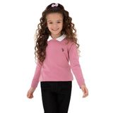 U.S. Polo Assn. Kız Çocuk Koyu Pembe Kazak/Triko 50316808-VR167