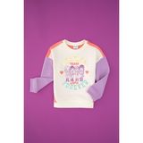 U.S. Polo Assn. Kız Çocuk Krem Bisiklet Yaka Sweatshirt 50314296-VR256 - İnci - 9 - 10 Yaş