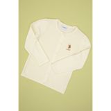 U.S. Polo Assn. Kız Çocuk Krem Düğmeli Bisiklet Yaka Triko Hırka 50316292-VR256