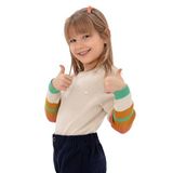U.S. Polo Assn. Kız Çocuk Krem Kazak/Triko 50297224-VR071