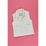 U.S. Polo Assn. Kız Çocuk Krem Yelek 50319227-VR256