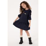 U.s. Polo Assn. Kız Çocuk Lacivert Elbise (Dokuma) 50317592-VR033 - 13 - 14 Yaş