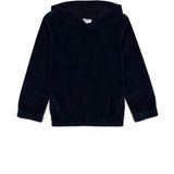 U.S. Polo Assn. Kız Çocuk Lacivert Kapüşonlu Kadife Sweatshirt 50272420-VR033 - 3 - 4 Yaş