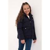 U.S. Polo Assn. Kız Çocuk Lacivert Kapüşonlu Mont 50313057-VR033 - 11 - 12 Yaş
