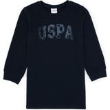 U.S. Polo Assn. Kız Çocuk Lacivert Payet İşlemeli Sweat Örme Elbise 50315624-VR033 - 8 - 9 Yaş
