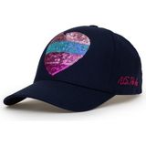 U.S. Polo Assn. Kız Çocuk Lacivert Payet Kalp İşlemeli Şapka 50312315-VR033