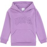 U.S. Polo Assn. Kız Çocuk Lila Basic Kapüşonlu Şardonlu Basic Sweatshirt 50314311-VR034 - 5 - 6 Yaş