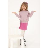 U.S. Polo Assn. Kız Çocuk Lila Bisiklet Yaka Sweatshirt 50298156-VR034 - 7 - 8 Yaş