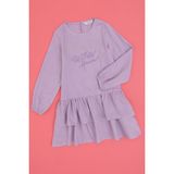 U.s. Polo Assn. Kız Çocuk Lila Elbise (Dokuma) 50314341-VR034 - 13 - 14 Yaş