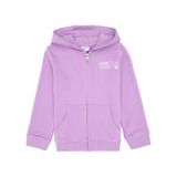 U.S. Polo Assn. Kız Çocuk Lila Kapüşonlu Fermuarlı Basic Sweatshirt 50316837-VR034