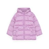 U.S. Polo Assn. Kız Çocuk Lila Kapüşonlu Kaban 50313073-VR034 - 9 - 10 Yaş