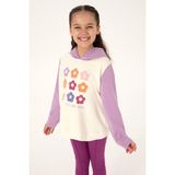 U.S. Polo Assn. Kız Çocuk Lila Kapüşonlu Sweatshirt 50318011-VR034 - 3 - 4 Yaş