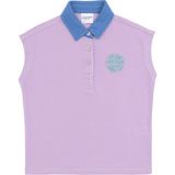 U.S. Polo Assn. Kız Çocuk Lila Polo Yaka Kolsuz Tişört 50288435-VR034 - 12 - 13 Yaş