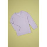 U.S. Polo Assn. Kız Çocuk Lila Şardonlu Bisiklet Yaka Basic Sweatshirt 50316810-VR245 - Lavanta - 6 - 7 Yaş