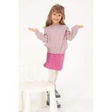 U.S. Polo Assn. Kız Çocuk Lila Sweatshirt 50298156-VR034, Pembe, 12-13 Yaş