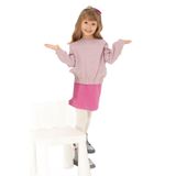 U.S. Polo Assn. Kız Çocuk Lila Sweatshirt 50298156-VR034, Pembe, 8-9 Yaş
