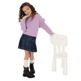 U.S. Polo Assn. Kız Çocuk Lila Sweatshirt 50317904-VR034