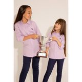 U.S. Polo Assn. Kız Çocuk Lila Uzun Kollu Gömlek 50289206-VR034 - 13 - 14 Yaş