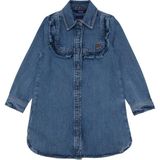 U.s. Polo Assn. Kız Çocuk Mavi Elbise (Jean) 50291151-DN0022 - 7 - 8 Yaş