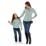 U.S. Polo Assn. Kız Çocuk Mint Gömlek Basic 50317629-VR090