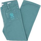 U.S. Polo Assn. Kız Çocuk Mint Kanvas Pantolon 50314779-VR152 - Koyu Mint - Dropsuz - 9 - 10 Yaş