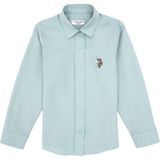 U.S. Polo Assn. Kız Çocuk Mint Uzun Kollu Basic Gömlek 50317629-VR090 - 8 - 9 Yaş