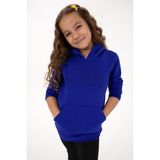 U.S. Polo Assn. Kız Çocuk Mor Basic Kapüşonlu Şardonlu Basic Sweatshirt 50314311-VR038 - 12 - 13 Yaş - Mor 00