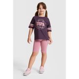 U.s. Polo Assn. Kız Çocuk Mor Pijama Takım 50326610-VR038 - 14 - 15 Yaş