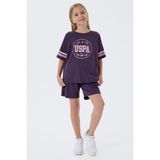 U.s. Polo Assn. Kız Çocuk Mor Şort Takım - 14 - 15 Yaş