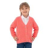 U.S. Polo Assn. Kız Çocuk Nar Çiçeği Triko Hırka 50297178-VR239