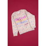 U.S. Polo Assn. Kız Çocuk Neon Pembe Payet İşlemeli Bisiklet Yaka Kazak 50314362-VR105 - 4 - 5 Yaş