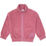 U.S. Polo Assn. Kız Çocuk Pembe Fermuarlı Polar Sweatshirt 50318001-VR167 - Koyu Pembe - 12 - 13 Yaş
