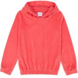 U.S. Polo Assn. Kız Çocuk Pembe Kapüşonlu Kadife Sweatshirt 50272420-VR041 - 3 - 4 Yaş - Pembe-01