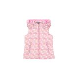 U.S. Polo Assn. Kız Çocuk Pembe Kapüşonlu Şişme Yelek 50313062-VR167