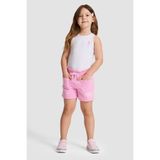 U.S. Polo Assn. Kız Çocuk Pembe Örme Şort 50325692-VR041