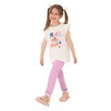 U.S. Polo Assn. Kız Çocuk Pembe Pantolon (Kanvas-Chino) 50309130-VR041, 7-8 Yaş