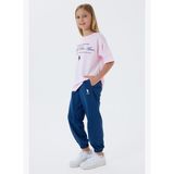 U.S. Polo Assn. Kız Çocuk Pembe Pijama Takım US2502-C-V1