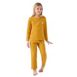 U.S. Polo Assn Kız Çocuk Sarı Pijama Takımı