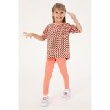 U.S. Polo Assn. Kız Çocuk Somon Tayt 50296923-VR047, Pembe, 12-13 Yaş